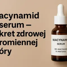 Serum z niacynamidem 10% i pantenolem 1% – sekret zdrowej, promiennej skóry.