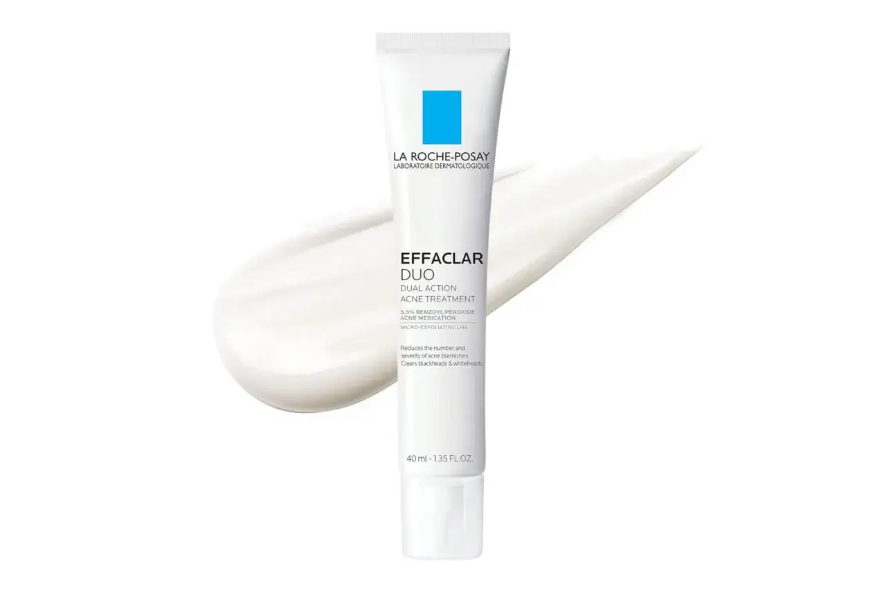 Krem La Roche-Posay Effaclar Duo to skuteczny tribiotic na pryszcze, który redukuje niedoskonałości i oczyszcza skórę.